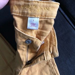 Mustard Yellow Skinny Jeans